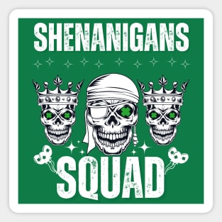 Shenanigans Squad - Pirate Style Magnet